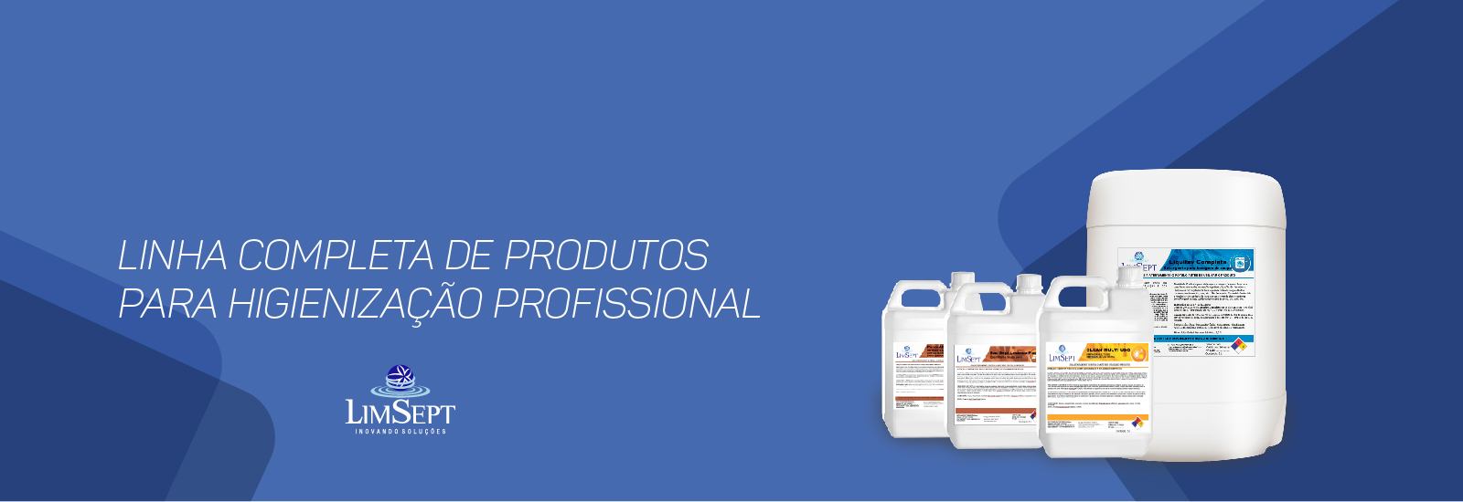 Linha completa de produtos